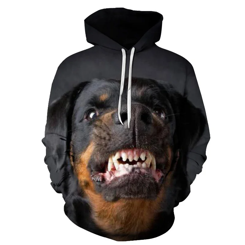 

Fashion Pet Dog Casual Hoodies 3D Printing Sweatshirt Men's And Women's Street Style Autumn Pullover Harajuku Long Sleeve Tops