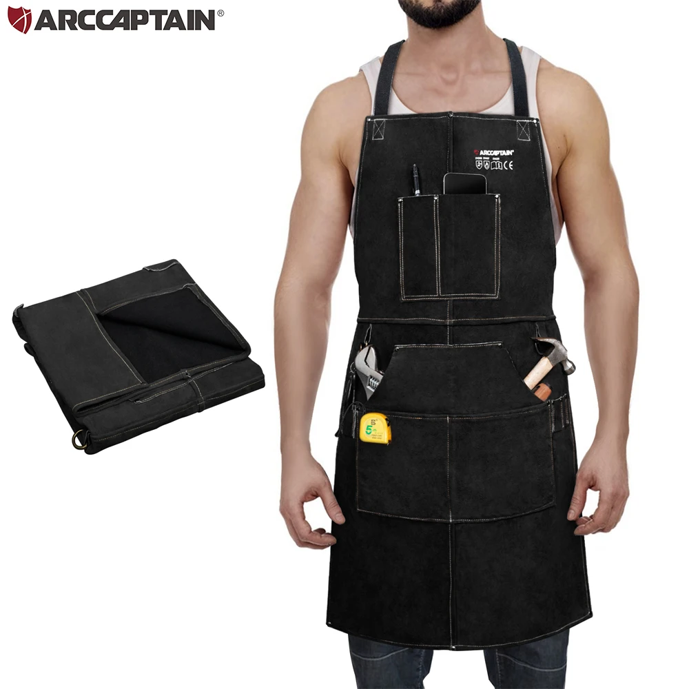 

ARCCAPTAIN Сварочный фартук из кожи
