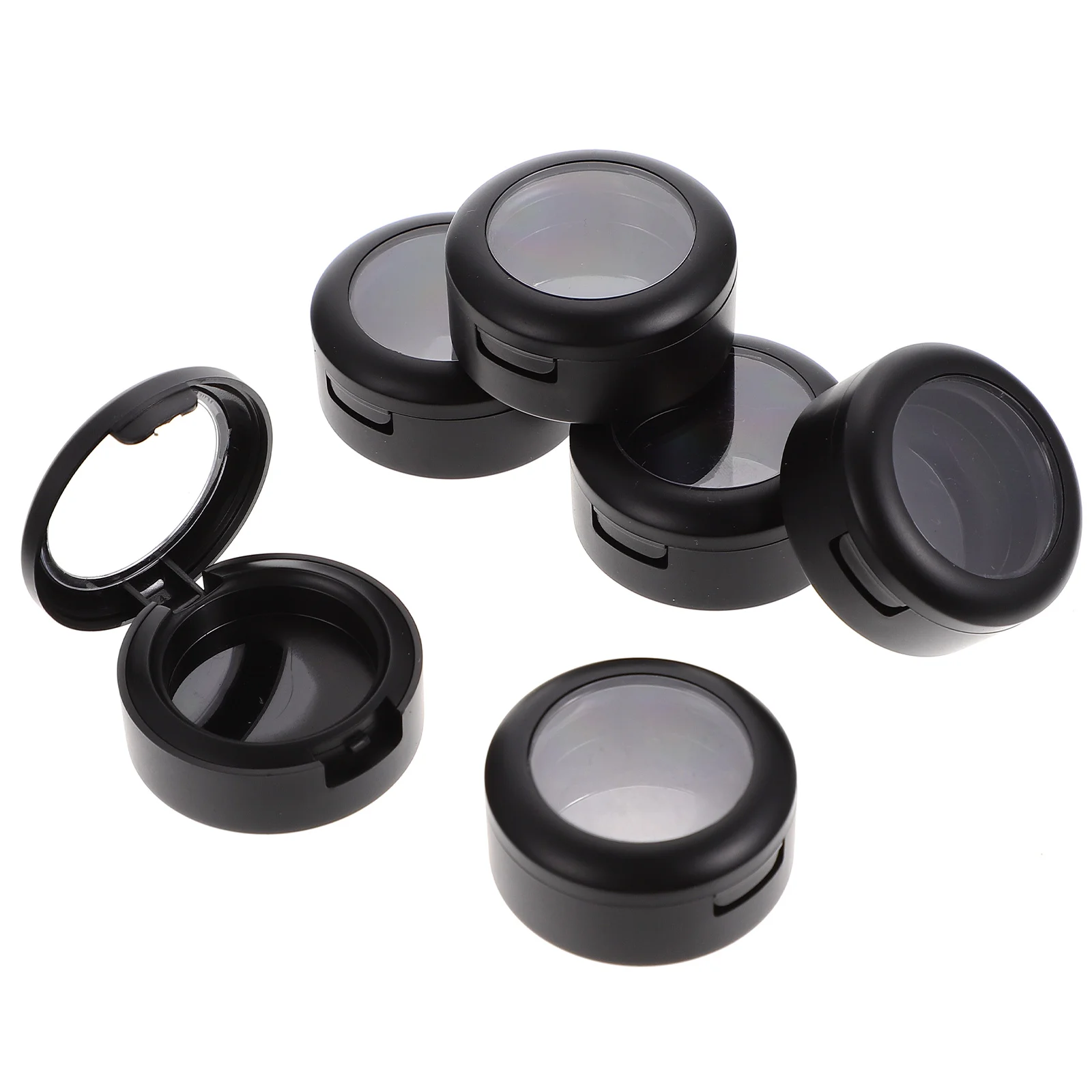 8 шт. кремовая пустая коробка для теней век чехол макияжа аксессуары пластина