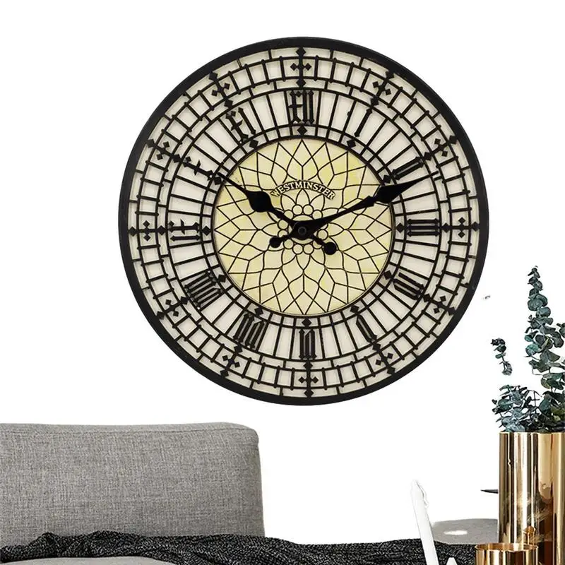 

Waterproof Outdoor Clocks Outdoor Garden Wall Station Clock Weatherproof Outdoor Hanging Wall For Clock Outdoor Decoration