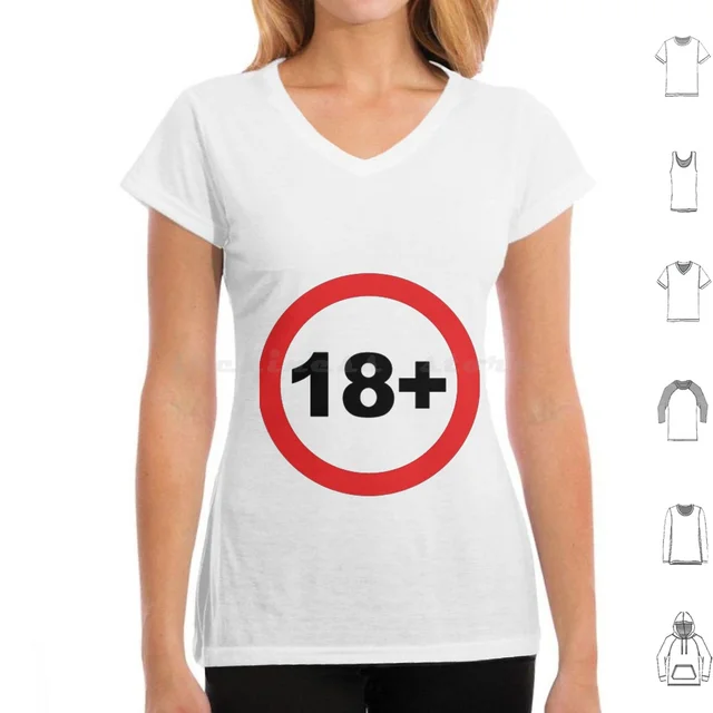 18 футболка для мужчин женщин мужчин детей 6Xl сексуальный 18  