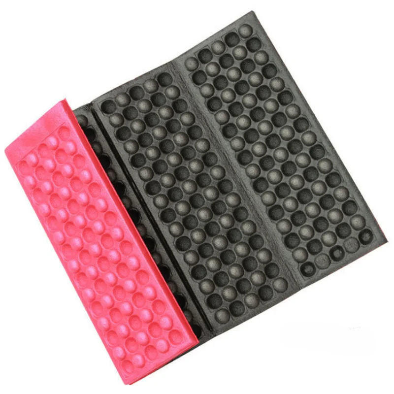 

Outdoor Four-fold Foldable Camping Small Seat Mat Portable Moisture-proof Honeycomb Picnic Mat Foam Insulation Mat Multi-color