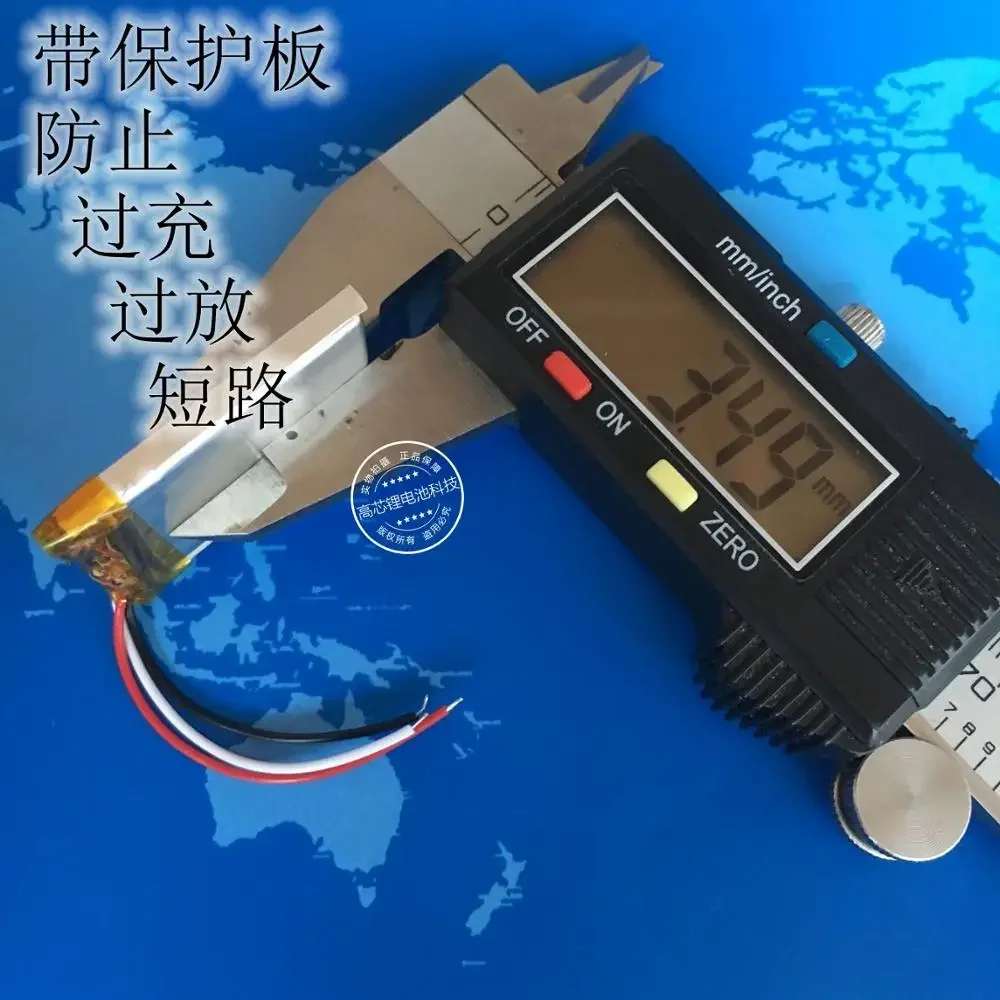 Литий-ионная аккумуляторная батарея 3 7 В 402535 мАч