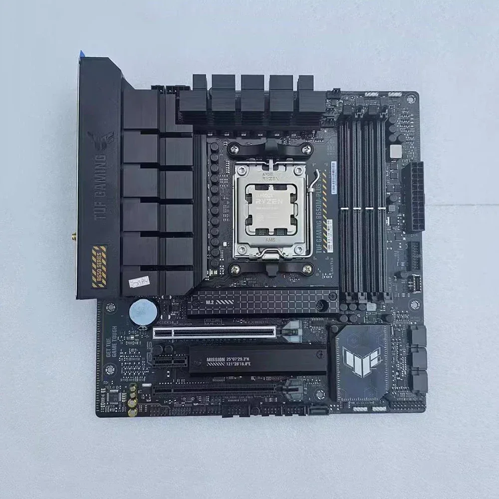 Игровая материнская плата TUF GAMING B650M-PLUS WIFI DDR5 МГц M.2 USB3.2 128G