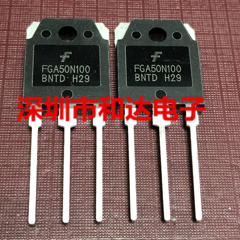 

5PCS-10PCS FGA50N100BNTD MOS TO-3P 1000V 50A ON STOCK NEW AND ORIGINAL