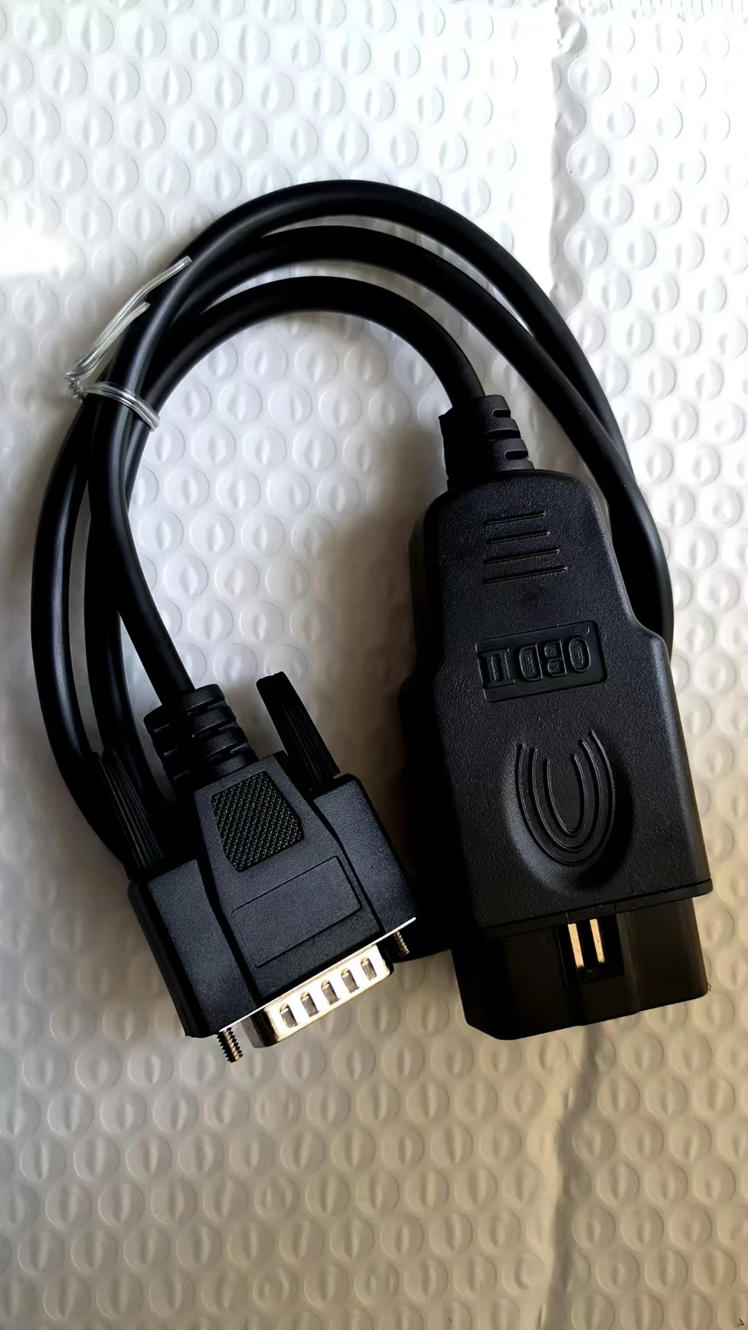 Фото Кабель для передачи данных OBD2 OBDII, совместимый с сканером кода Autel MaxiScan MS509 №1
