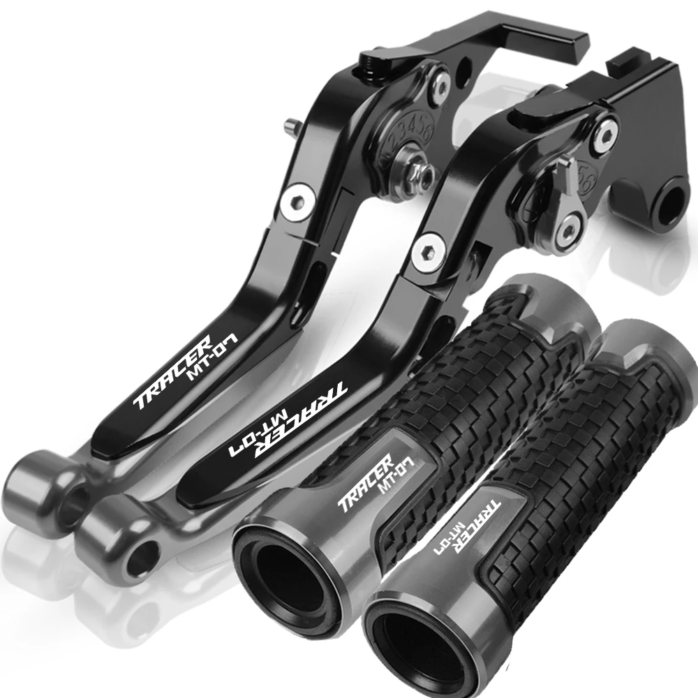 

MT07TRACER For YAMAHA MT07 TRACER 2016 2017 2018 2019 2020 Motorcycle Brake Clutch Levers Handle Grips Tracer 700 mt07 mt 16-20