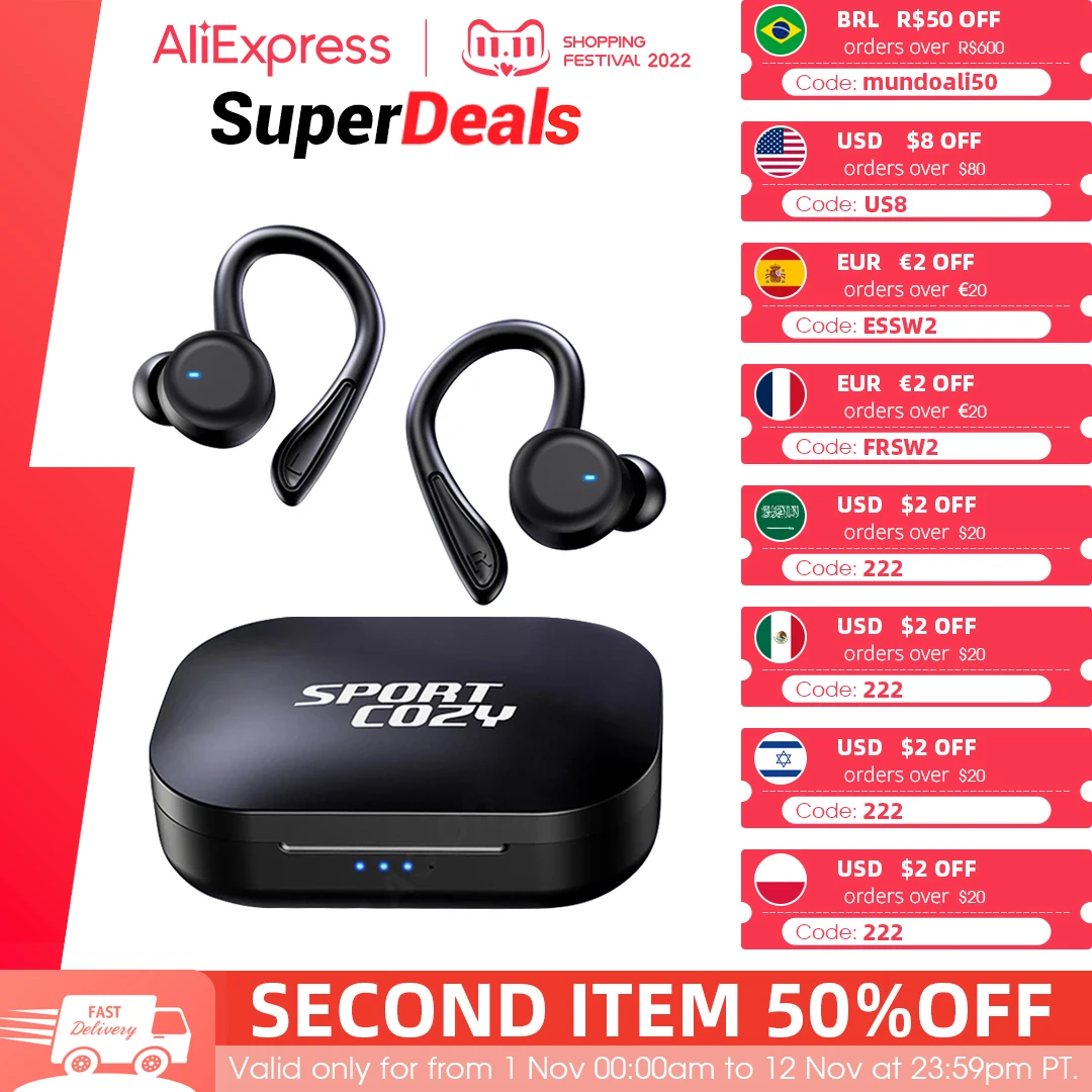 Ceny Boei True Wireless Auriculares Bluetooth 5.2 Słuchawka Do Telefonu Komórkowego Zestaw Słuchawkowy Gamer Słuchawki Douszne Wodoodporne Słuchawki Sportowe Tanie Boei True Wireless Auriculares Bluetooth 5.2 Słuchawka Do Telefonu Komórkowego Zestaw Słuchawkowy Gamer Słuchawki Douszne Wodoodporne Słuchawki Sportowe
