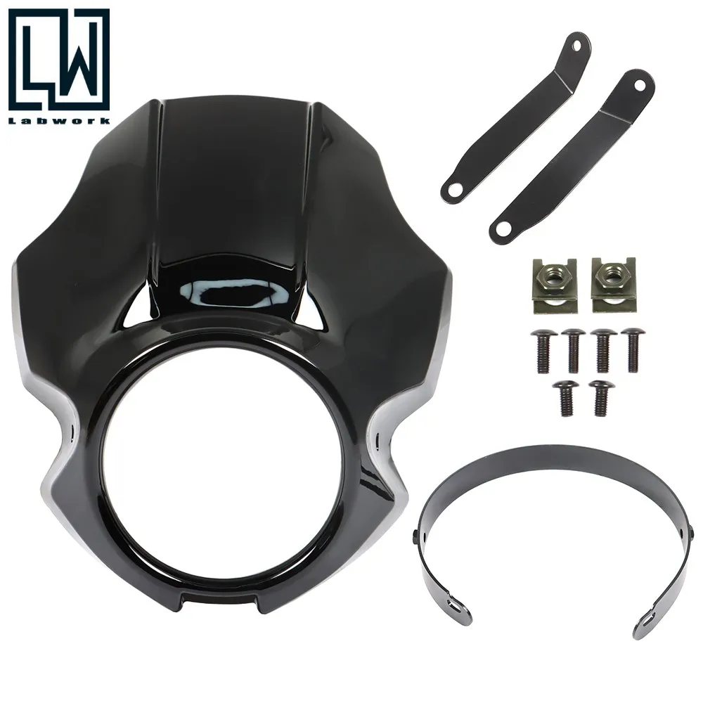 

Front Mask Headlight Cover Windshield For Honda Rebel CMX300 CMX500 ABS 17-22