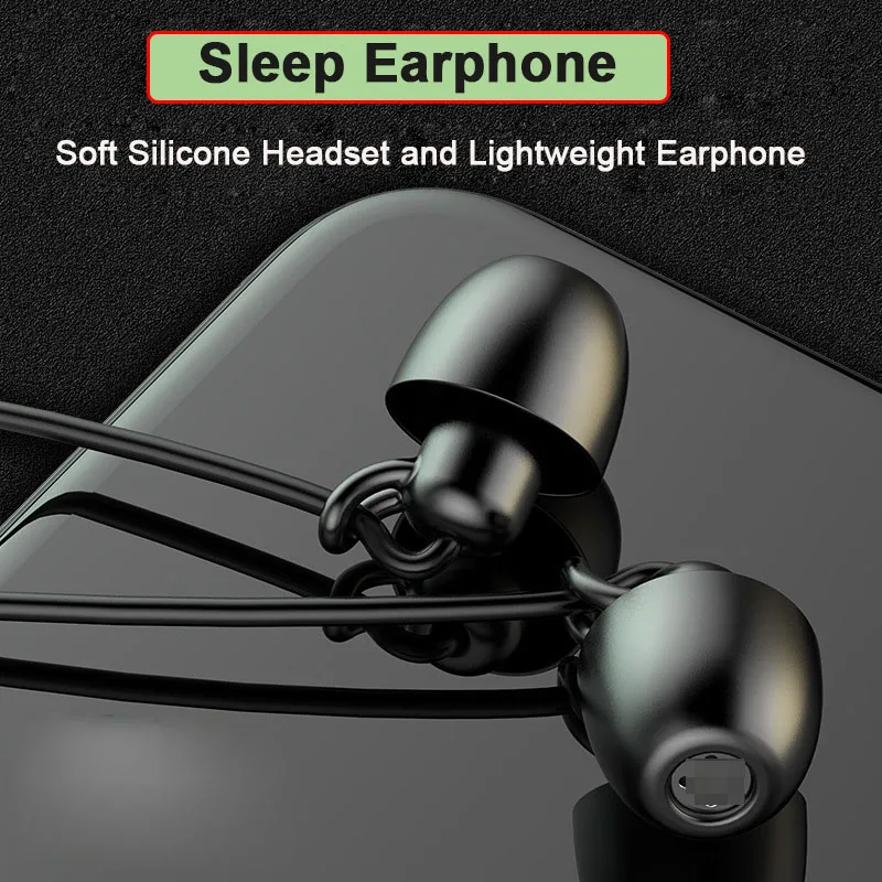 

Наушники для сна 3,5 мм, наушники-вкладыши, гарнитура с микрофоном для iphone 6 6plus 5 4 xiaomi Huawei Android phone fone de ouvido