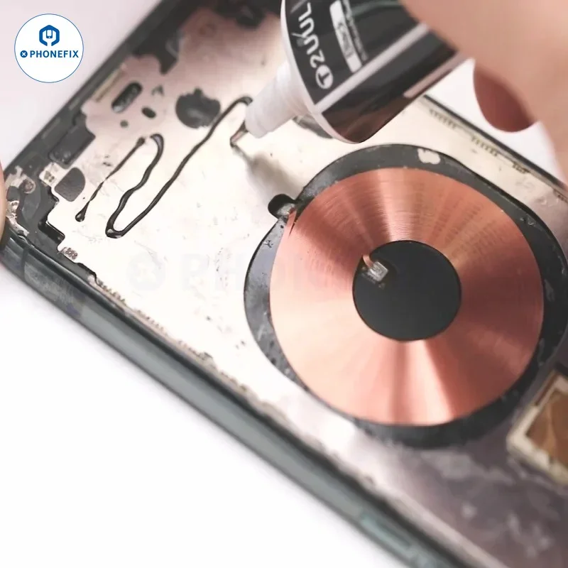 2UUL Mr Glue 25 мл Быстросохнущий клей Жидкий Прозрачный черный сверхпрочный для