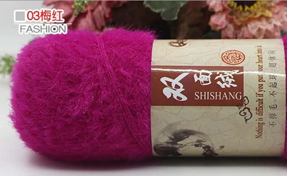 100 г двусторонняя бархатная пряжа из искусственного меха плетеные перчатки