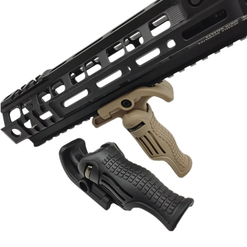 

Toy Model Foldable Tactical Foregrip Hand Grip for Toy Gel Ball Front Grip Hunting Shooting Game Vertical Hunting Accessories