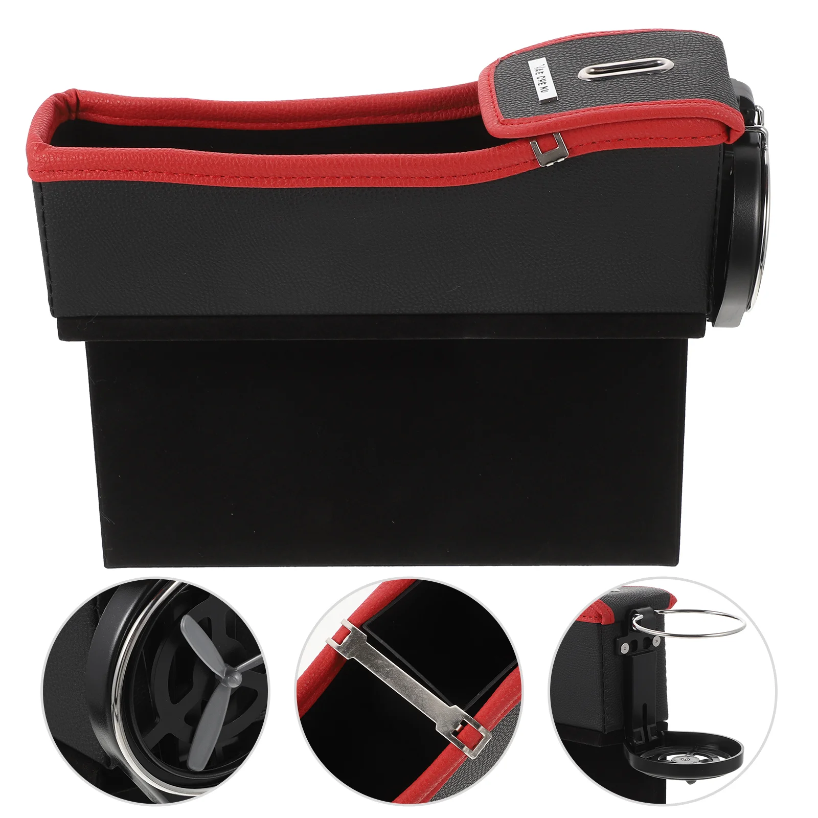 

Car Seat Filler Pocket Crevice Storage Side Box Organiser Console Cup Holder Front Organizer