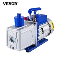 vevor vacuum pump 10 cfm 1 hp double stage air conditioning vacuum pump 110v ultimate vacuum refrigerant hvac air tools