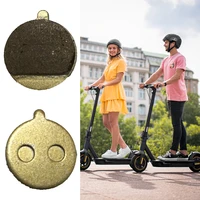 1 pairs resincopper base disc brake pads for 10 inch electric scooter bicycle electirc bike accessories scooter bicycle parts