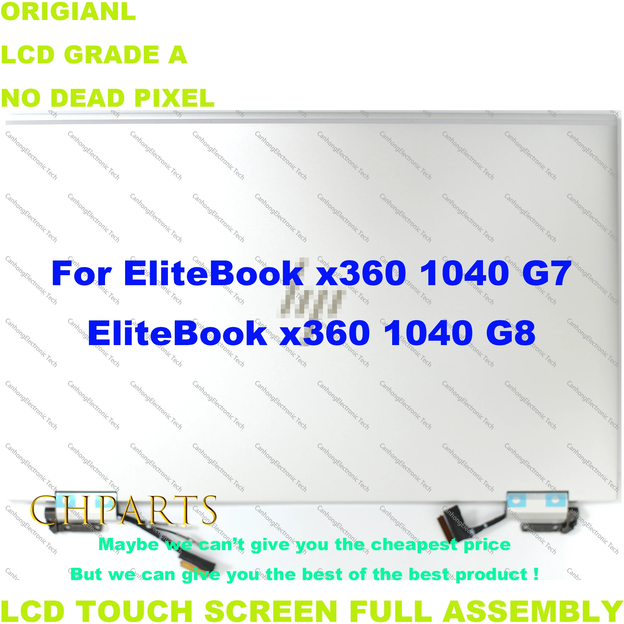 

14-Inch LCD Touch Screen Replacement Complete Assembly FHD For HP EliteBook x360 1040 G7 G8 M46725-001