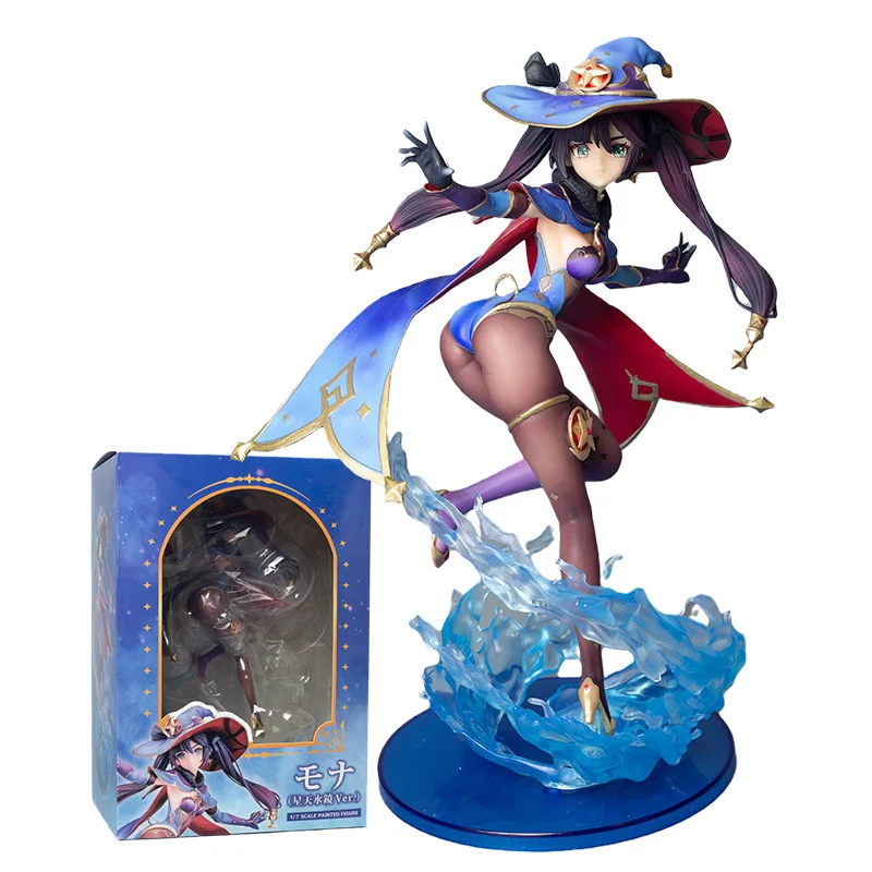 

Новинка Аниме Genshin дальний Астрал отражение Мона 1/7 экшн-фигурка сексуальная девушка для взрослых Коллекционная модель Кукла Hentai игрушка по...