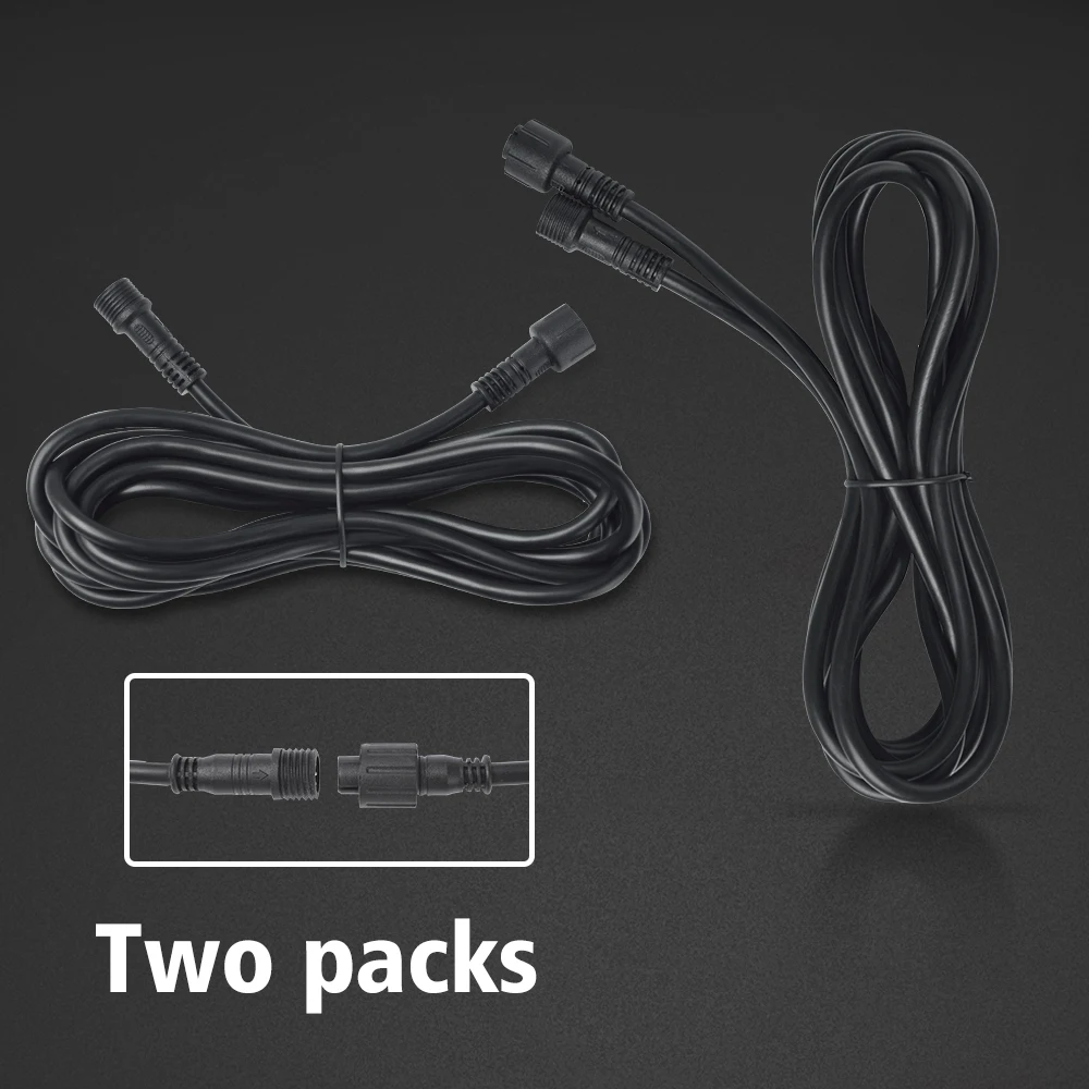 MICTUNING C1 C2 10 футов Удлинительный кабель Провод для 4 и 8 капсул RGB Светодиодные