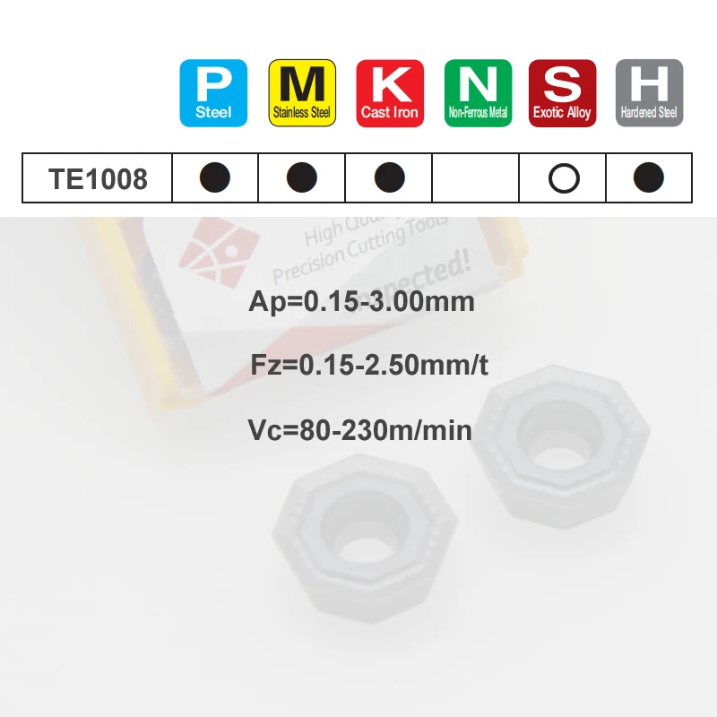 10 шт. VARGE ODMT ODMT06 ODMT060508 ODMT060508PDTN MT TE1008 Твердосплавные фрезерные пластины OD06 для быстрой подачи для токарных станков с ЧПУ (art.: 3920dbe6f7cd0) - 3920dbe6f7cd0