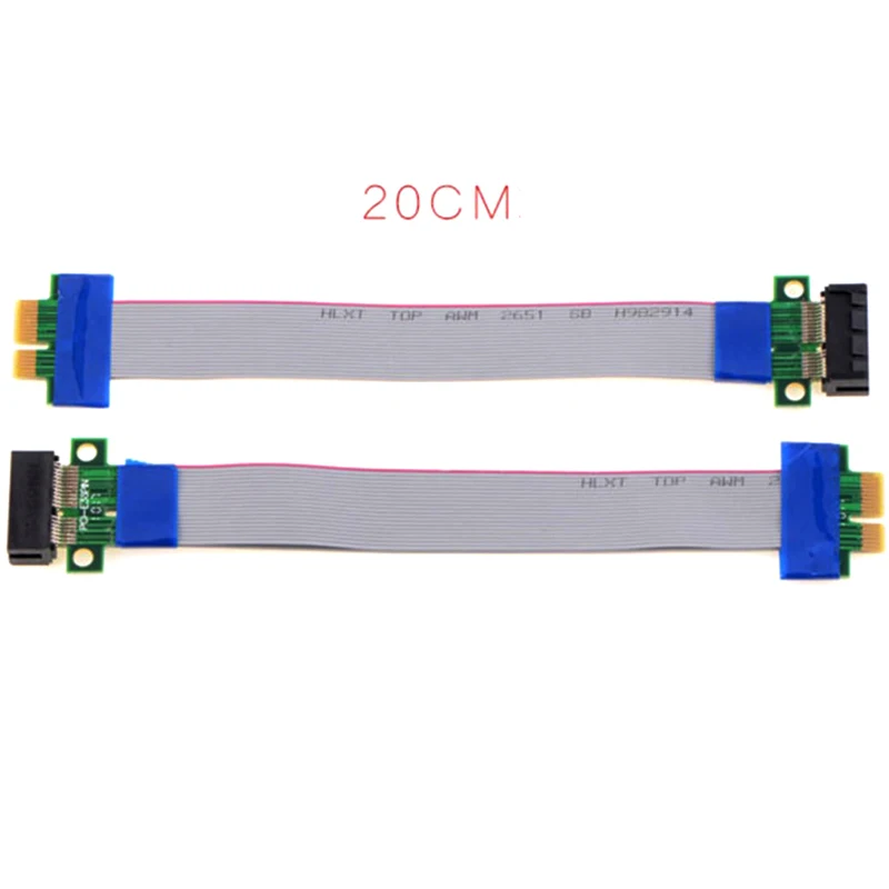 

Кабель расширения PCI Express Flex для майнинга биткоинов PCI-E 1X к 1x слот