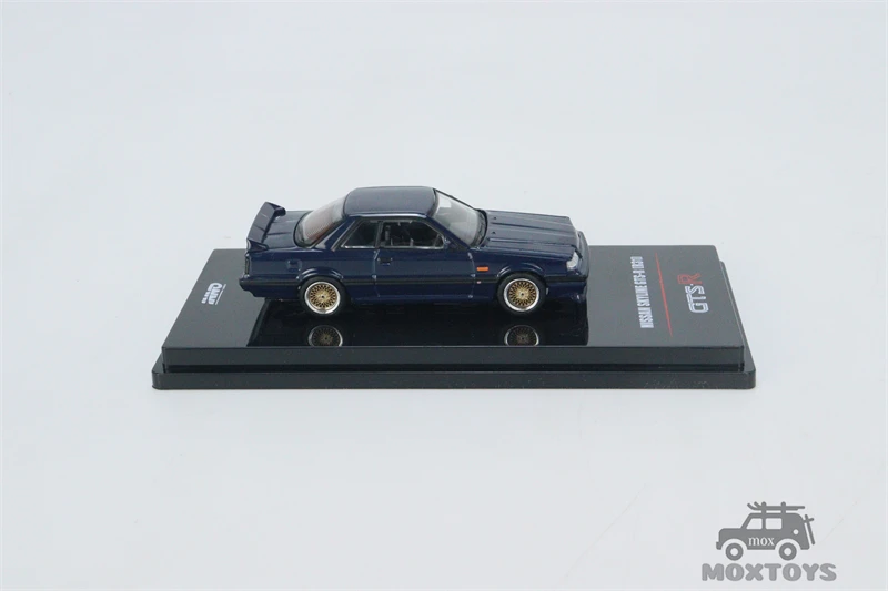 Цена INNO 1:64 NISSAN SKYLINE GTS-R (R31) темно-синий/черный/оружейный металлический Литая модель автомобиля Дешево INNO 1:64 NISSAN SKYLINE GTS-R (R31) темно-синий/черный/оружейный металлический Литая модель автомобиля