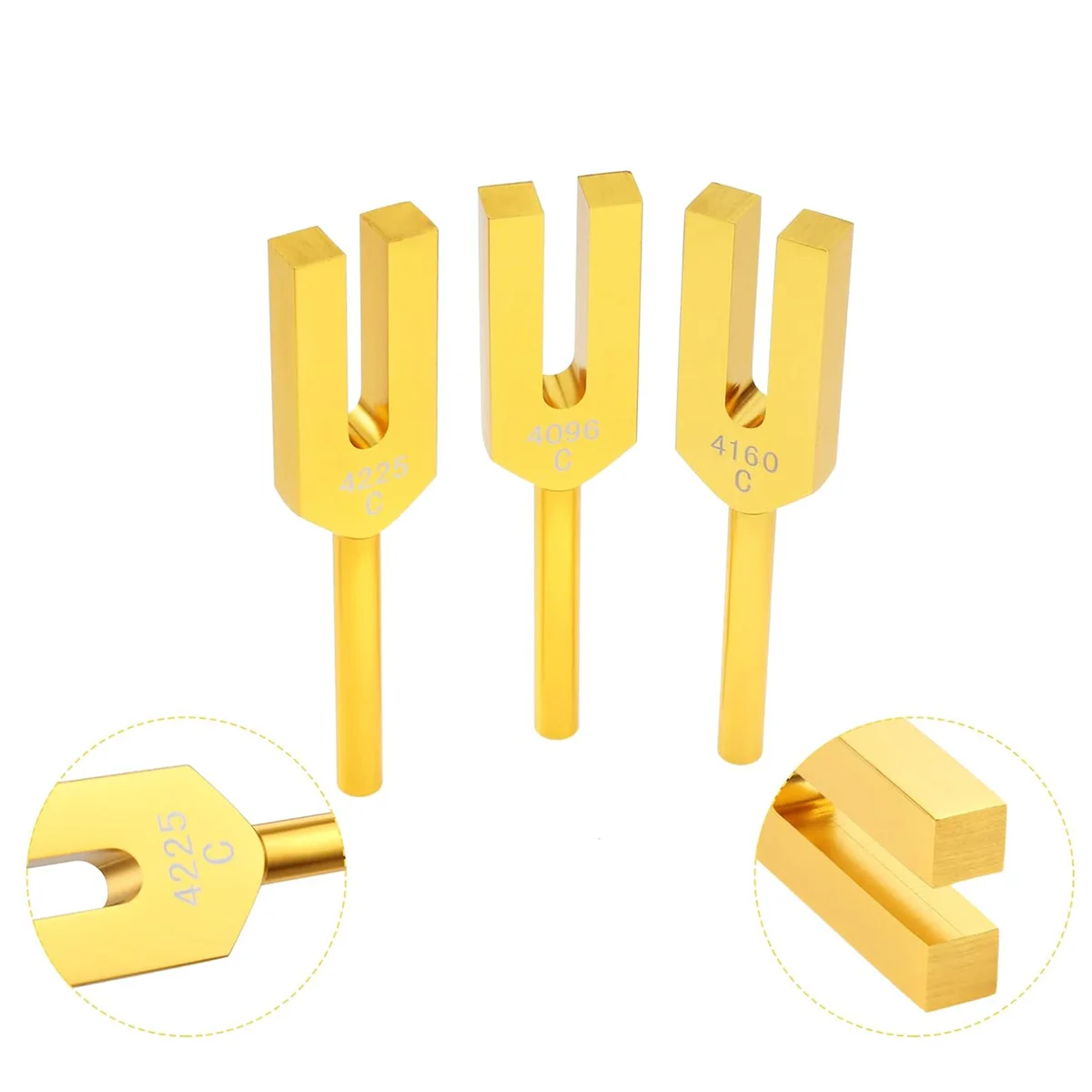 Набор камертонов 4096 Гц 4160 4225 для звукового исцеления музыкальных инструментов