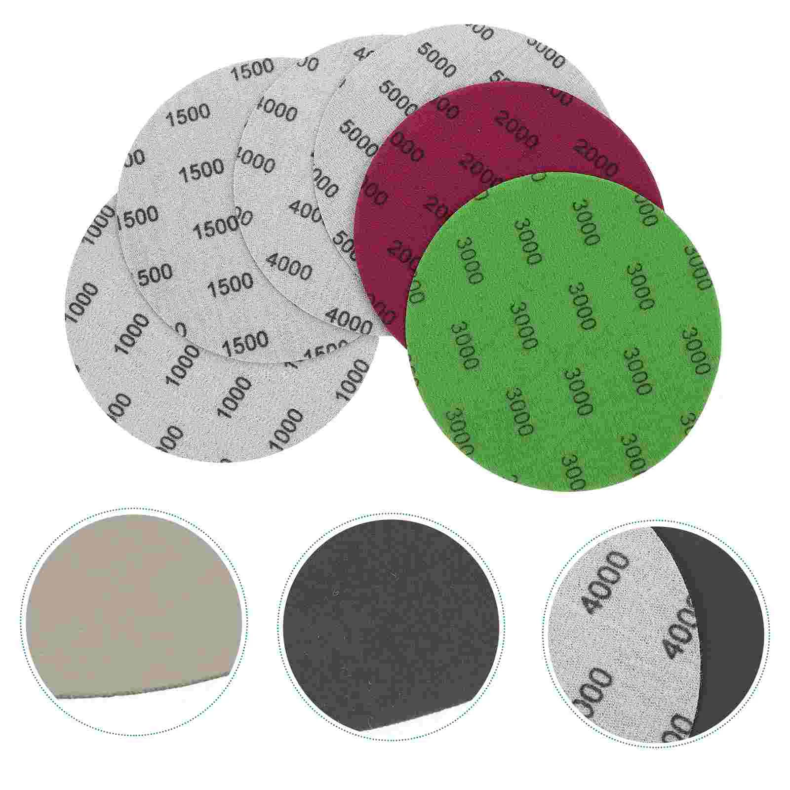 

24pcs Practical Sand Papers Abrasive Papers Wet Dry Sandpapers for Polishing Use