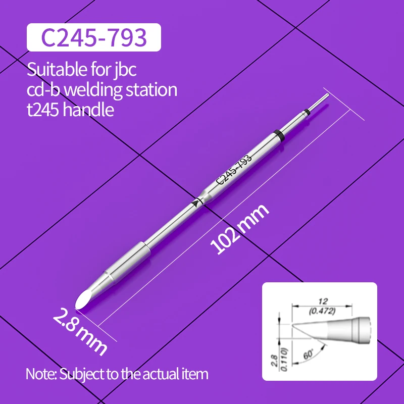 

Сменные паяльные жала C245 для паяльника JBC T245