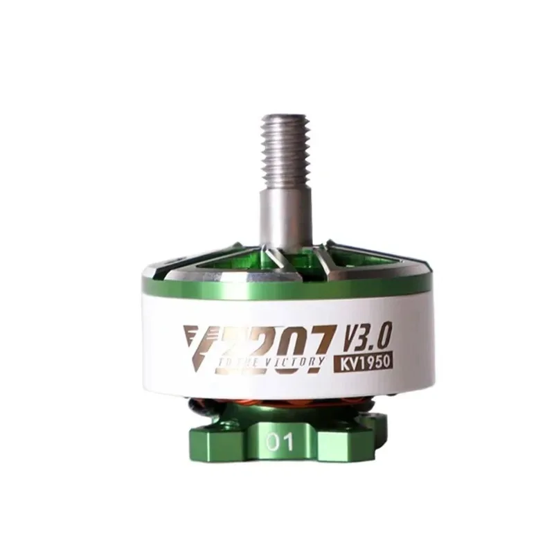 Фото Бесколлекторный двигатель T-MOTOR TMOTOR Velox V3.0 2207 V2207 6S 1750KV 1950KV 2050KV 4S 2550KV для DIY FPV гоночных RC-моделей №4