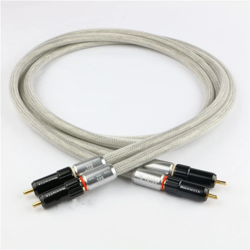 

Taralabs prime M2 a-of 8N copper braided shielded RCA interconnect cable