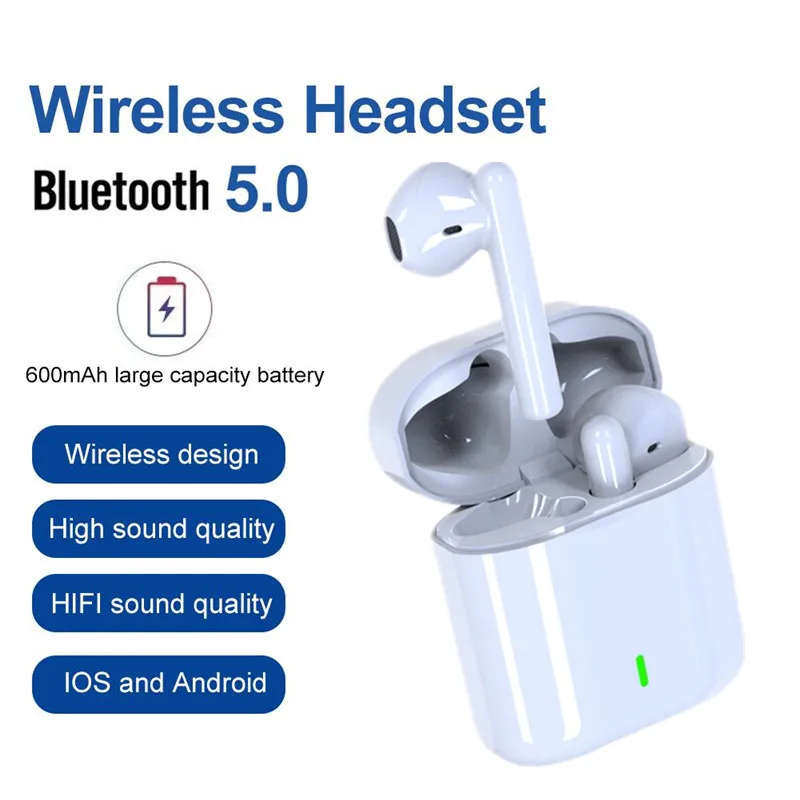 

Tws-стереонаушники i7s с поддержкой Bluetooth 5,0 и сенсорным управлением, 300 мАч