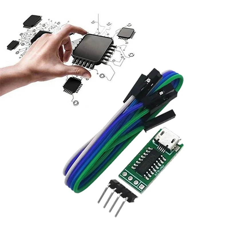 CH340C Micro-USB для TTL последовательного порта ISP модуль загрузки 5 В/3 3 В мА замена CH340G