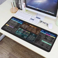 mouse keyboard pad 300mm x 800mm vietnamese hot keys gaming keyboard rubber anime pc pad on the table desk mat