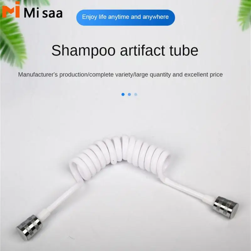 

Phone Cord Shower Hose 3 Colors High Quality Durable Beautiful And Practical Easy To Install Multipurpose Leak-proof Connector