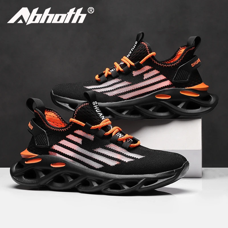 

Abhoth Men's Light Casual Shoes Breathable Mesh Sneakers Outdoor Running Sport Shoes Men Shoes Walking Shoes Chaussure Homme 48