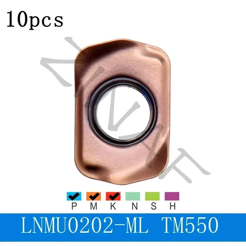 

EXN02R Фрезерный стержень малой диаметром с быстрой подачей, высокоэффективное грубовое фрезерование EXN02R, двухстороннее фрезерное лезвие LNMU0202