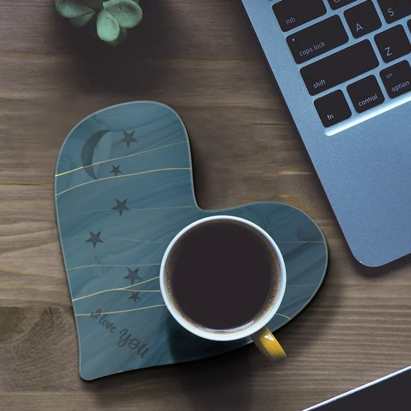 

1PCS Silicone Tray Mold Heart Type Coaster Display Stand Resin Epoxy Casting Holder Mould