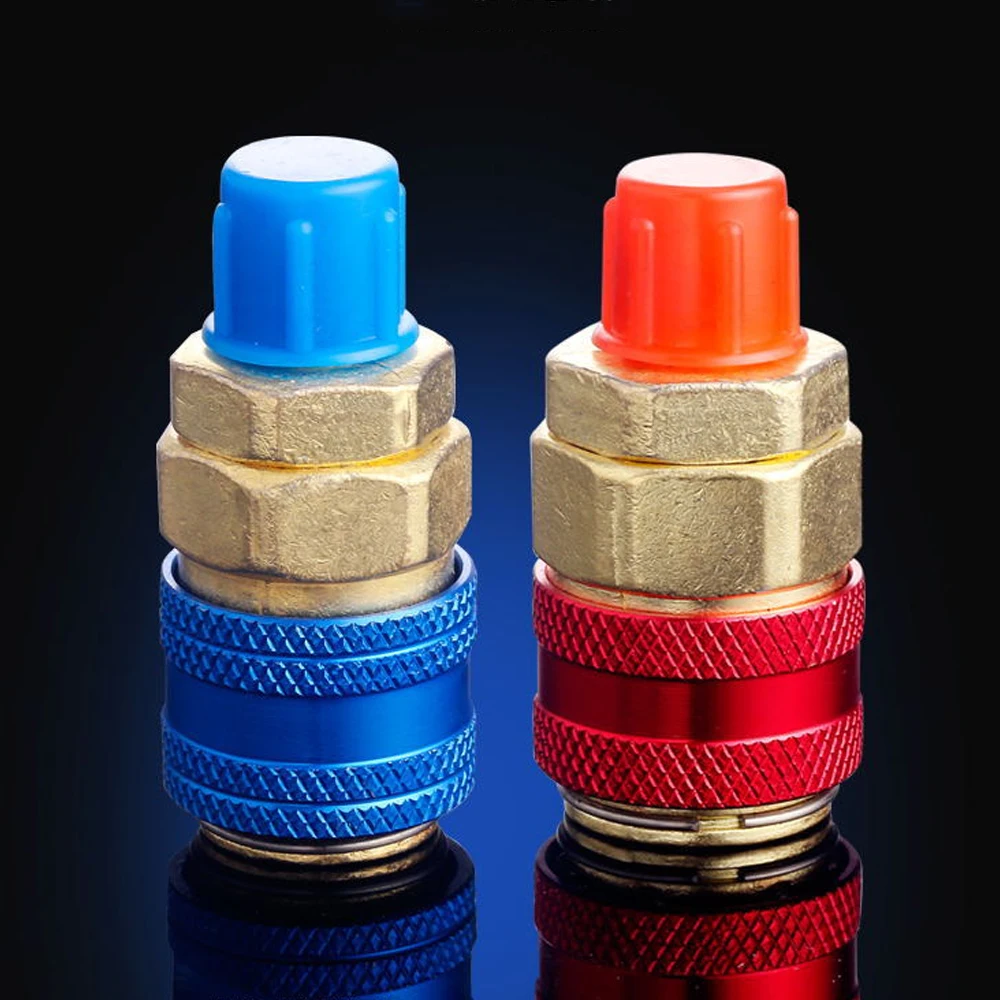 1 пара быстроразъемные адаптеры Freon R134A H/L для автомобиля