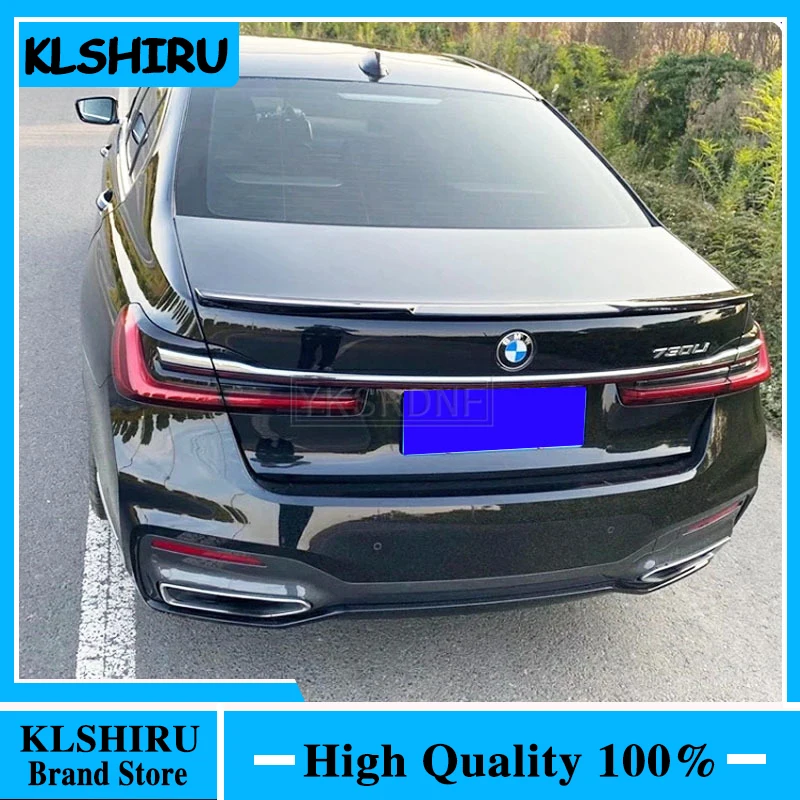 

Для BMW серий 7 4-дверный G11 G12 730 740 750 спойлер 2019 2020 2021 Высокое качество ABS V Style автомобильные крылья аксессуары комплект кузова