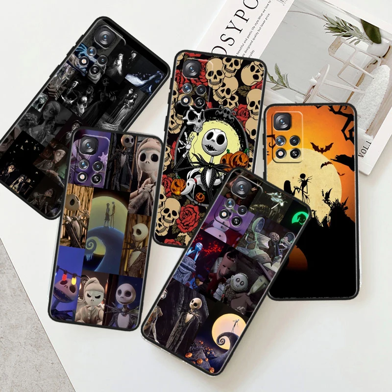 Чехол T-The nightbefore Christmas для Xiaomi Redmi Note 13 12 11 10 9 Pro Plus S T Max E 4G