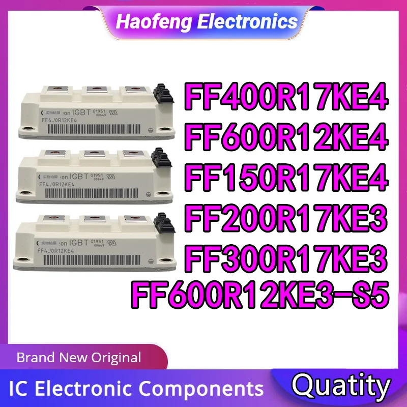 

FF400R17KE4 FF600R12KE4 FF150R17KE4 FF200R17KE3 FF300R17KE3 FF600R12KE3-S5