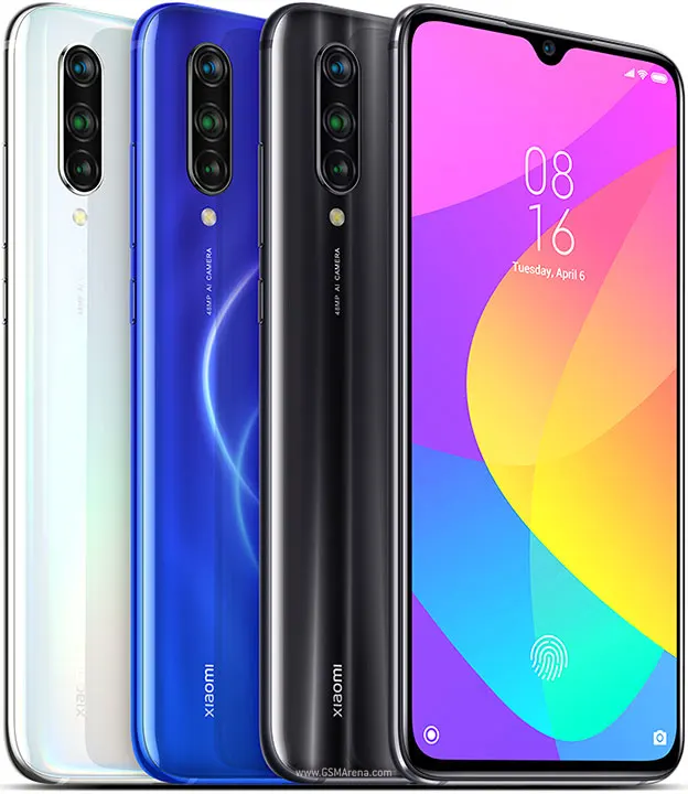 Cellphone Xiaomi Mi 9 Lite / xiaomi CC9 Smartphone ，Dual SIM Phone Google play Fingerprint 48 MP +32 MP (random colour）