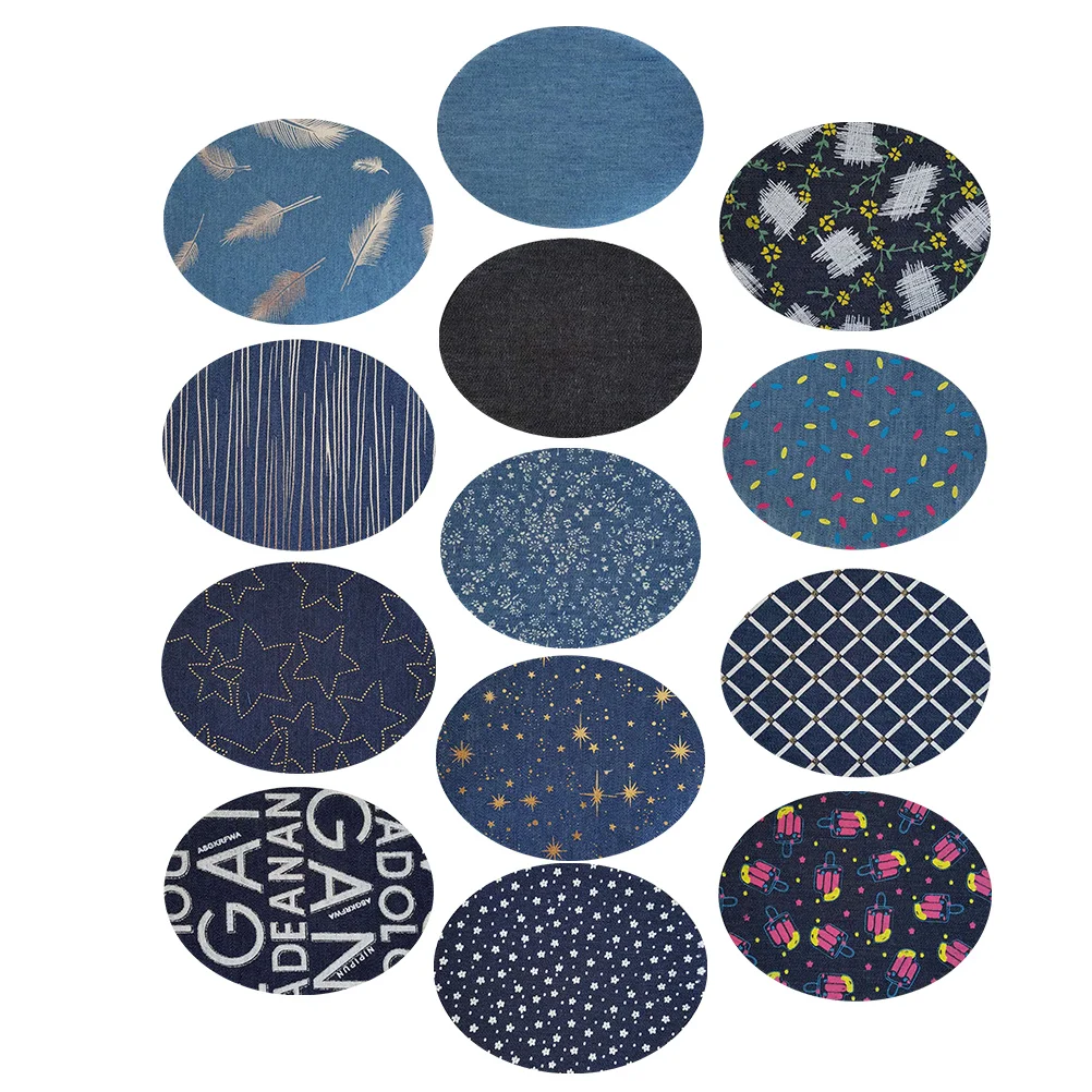 

Patchesfor Jeans Clothing Denim Iron Patch Sew Jean Sewing Applique Repairing Embroidery Appliques Cotton Shoes Diy Printed Star
