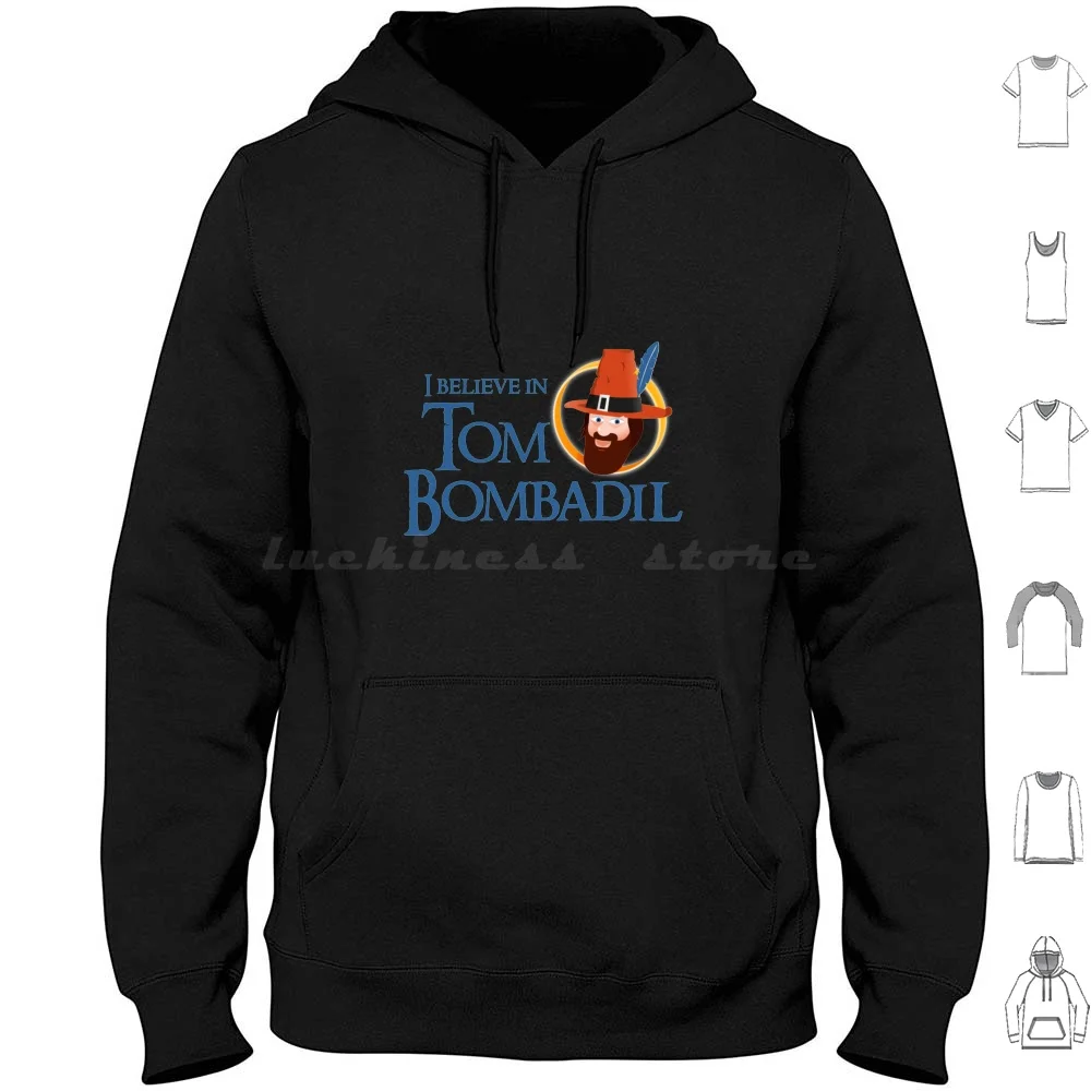 

I Believe In Tom Bombadil толстовки с длинным рукавом Толстовка с длинным рукавом Гэндальф Фэнтези Frodo средней земли Jrr Tolkien Bilbo Aragorn