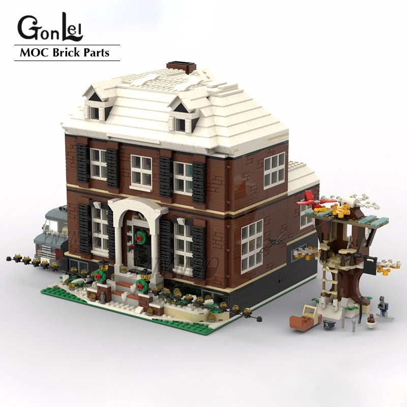 

Новинка, 3782 шт., Модульные строительные блоки McCallister в комплекте, 21330