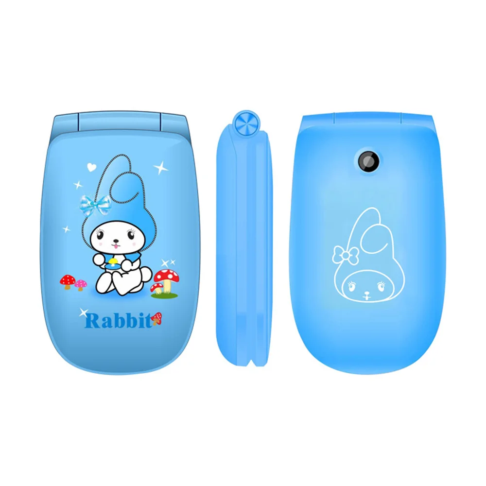 UNIWA DOOV W11 Mini Flip Phones GSM Quad Band Phone with Keypad for Kids 1.44Inch Screen 500mAh 0.08MP Camera Small Mobile Phone