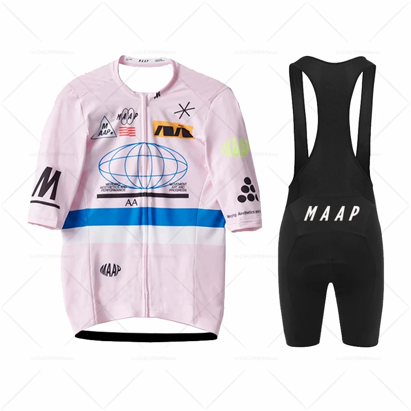 

2023 MAAP летний комплект из Джерси для велоспорта, высококачественная одежда для велоспорта, велосипедная форма, спортивная одежда для горног...