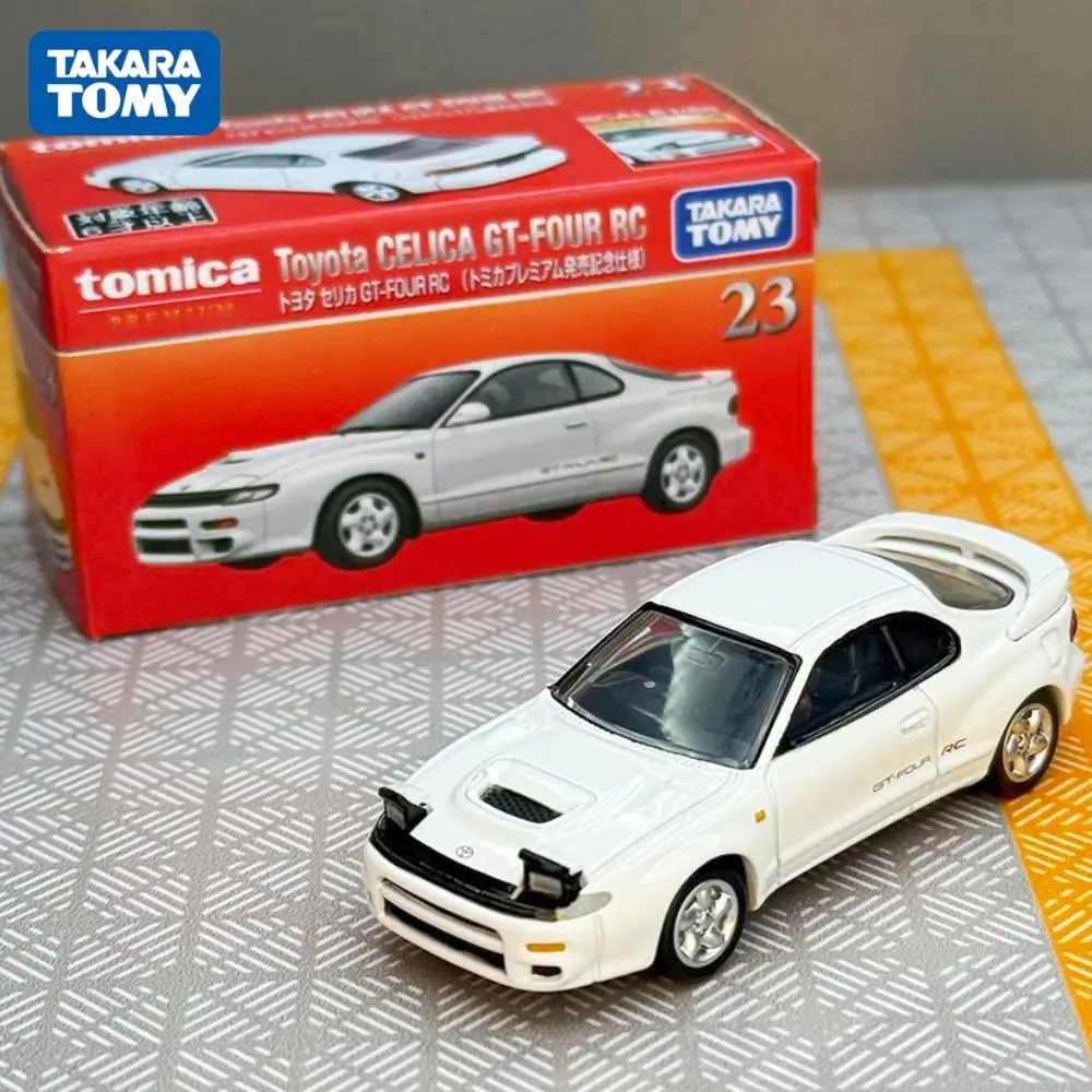 Фото Коллекционная модель автомобиля Tomica Premium Series TP23 Toyota Original Takara Tomy Celica GT-Four RC Transport Team из сплава №2