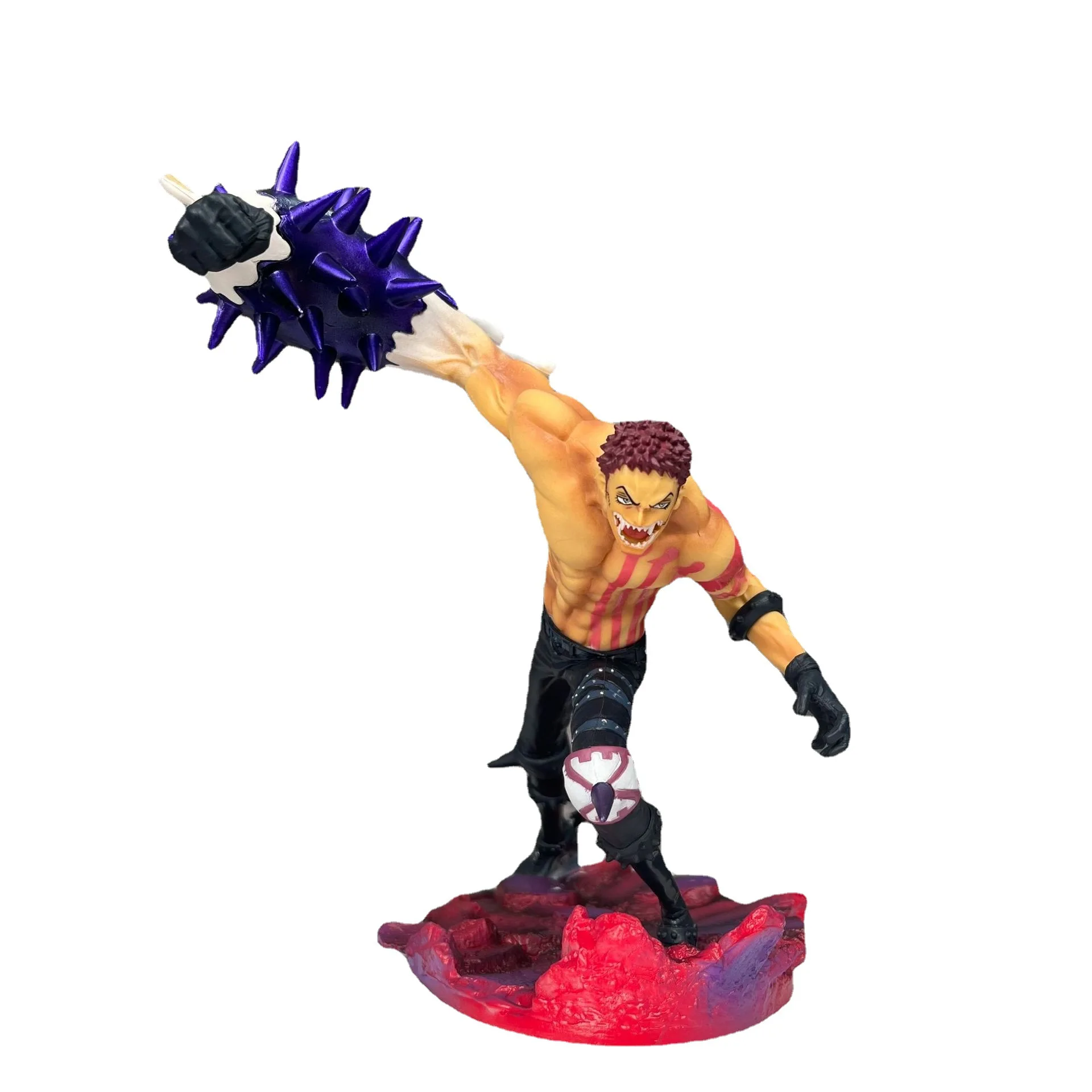 

One Piece Anime BRC Charlotte Katakuri Action Figures Collectible Model Domineering Doll Pvc Toys Gifts for Kids Model 19CM